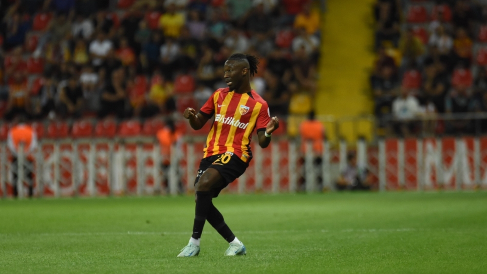 Kayserispor’da Bilal, Arif ve Mane Trabzonspor maçında forma giyemeyecek